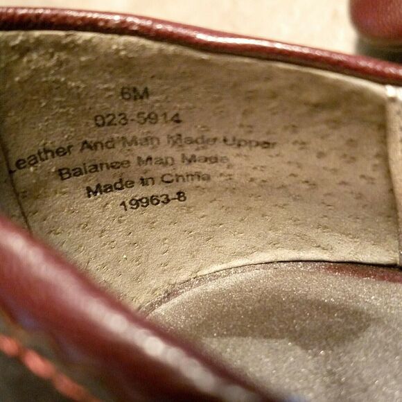 Worthington Womens 023-5914 Sz 6 M Red Slip On 2" Wedge with Bow Details - Picture 9 of 11